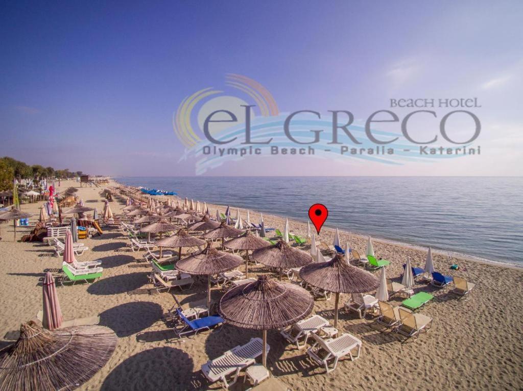 El Greco Hotel Olympic Beach Olympiakí Aktí Dış mekan fotoğraf