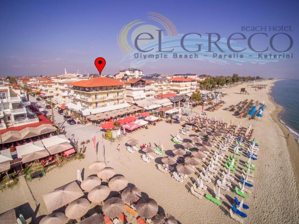 El Greco Hotel Olympic Beach Olympiakí Aktí Dış mekan fotoğraf