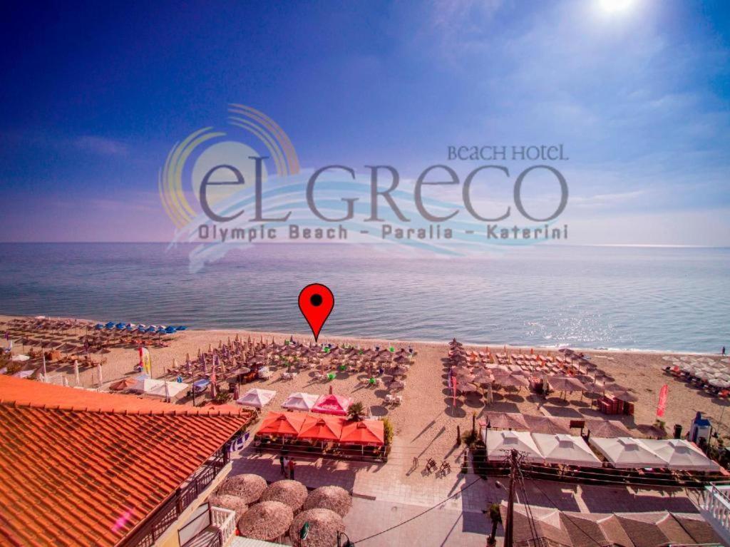 El Greco Hotel Olympic Beach Olympiakí Aktí Dış mekan fotoğraf